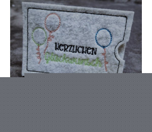 ADVENTSKALENDER 4. Dezember - Stickserie ITH - 14 Geschenkkartenhüllen Vol. 1